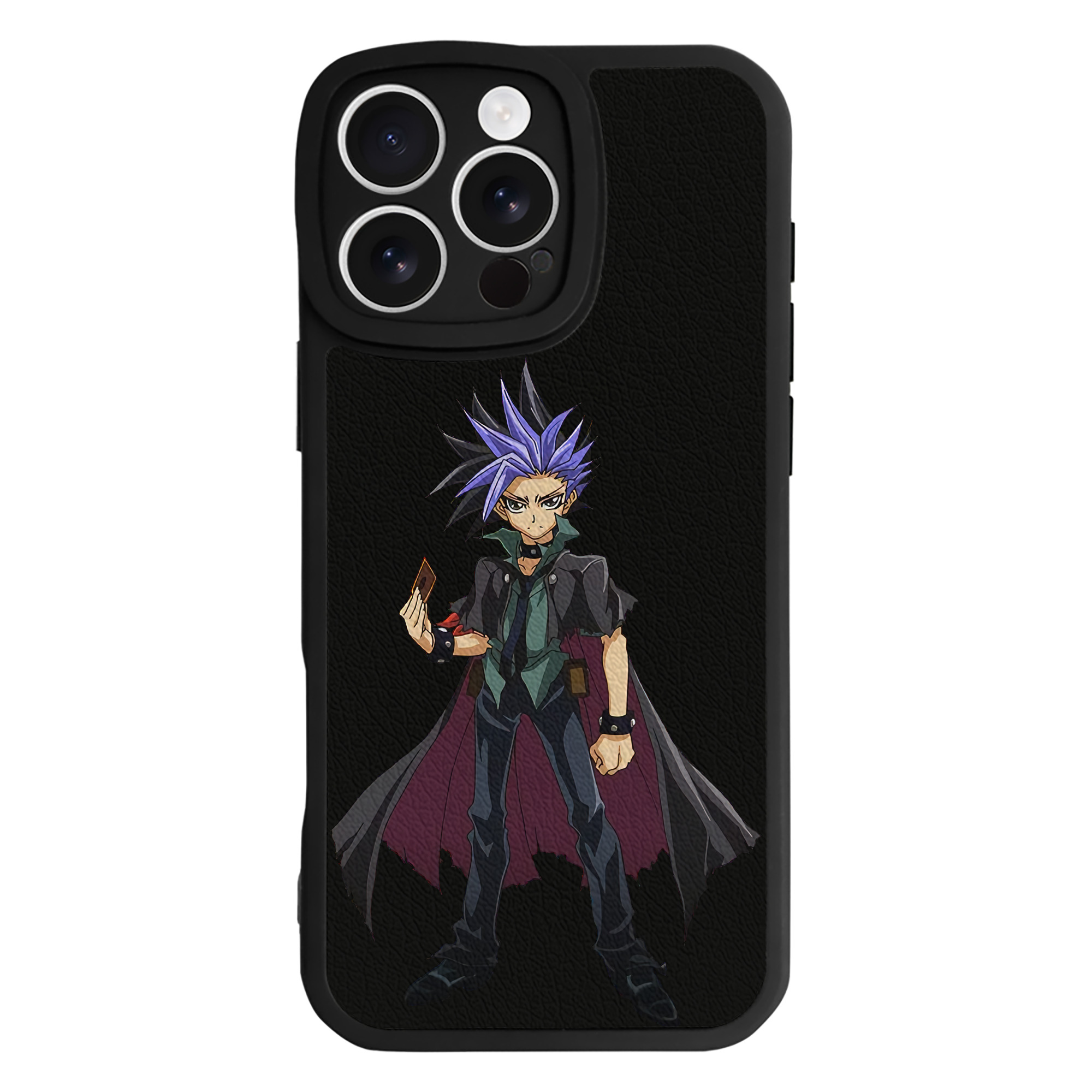遊☆戯☆王 Yu-Gi-Oh! 【iPhone 16シリーズ対応】シリコンスマホケース（レザー調） 材質：シリコン